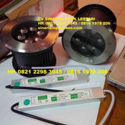 Lampu kolam renang led 6 watt putih